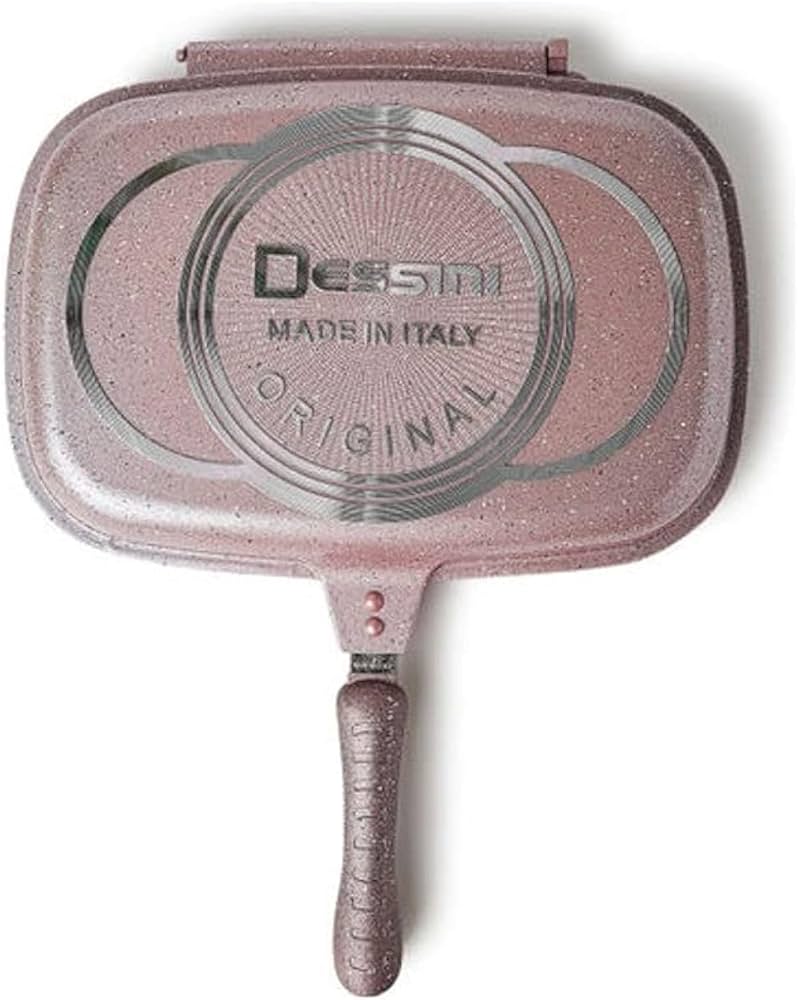 Image de Poêle à griller double face en granit Daisini